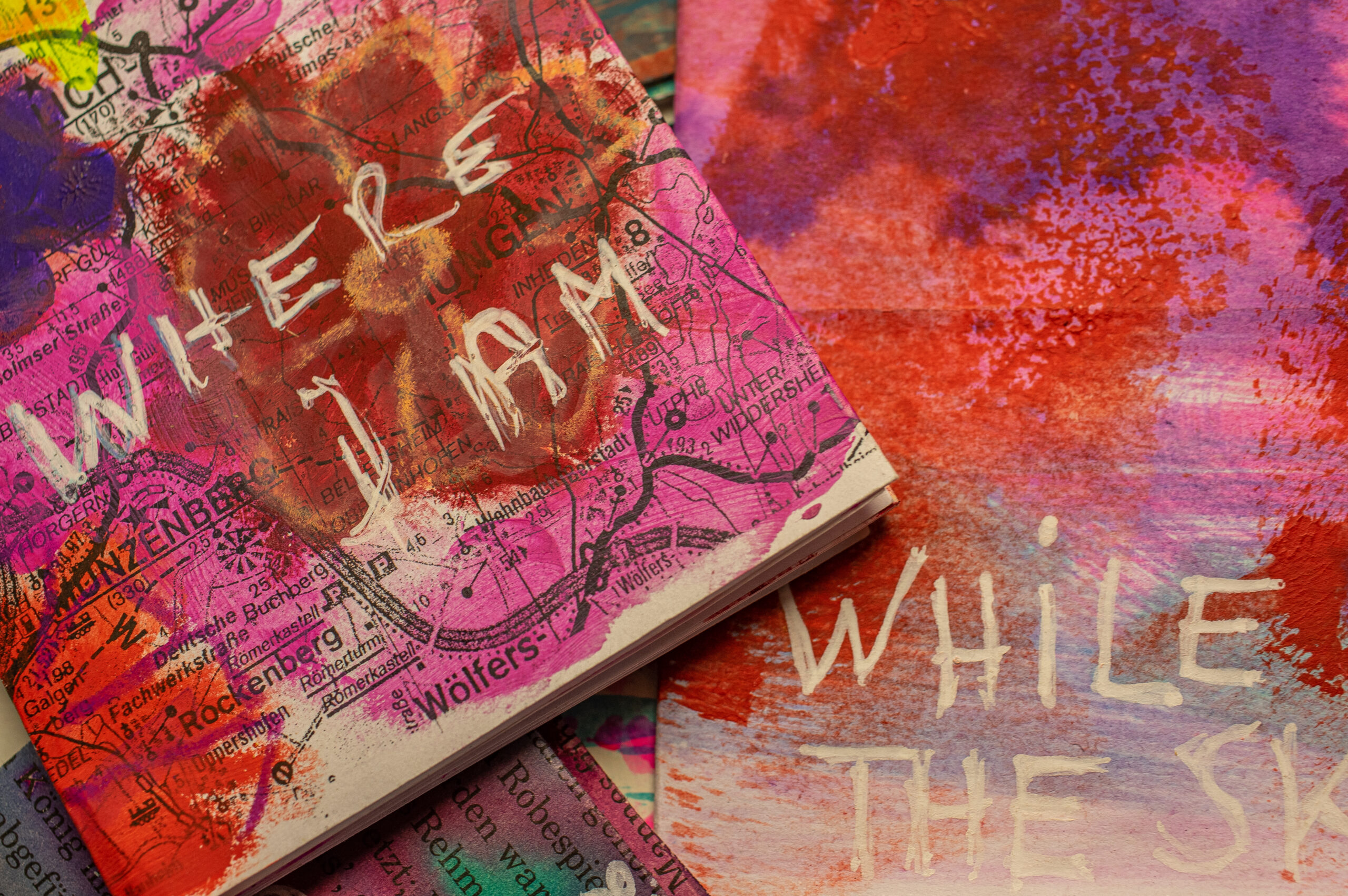 Story Zines: Farben und Worte im Dialog